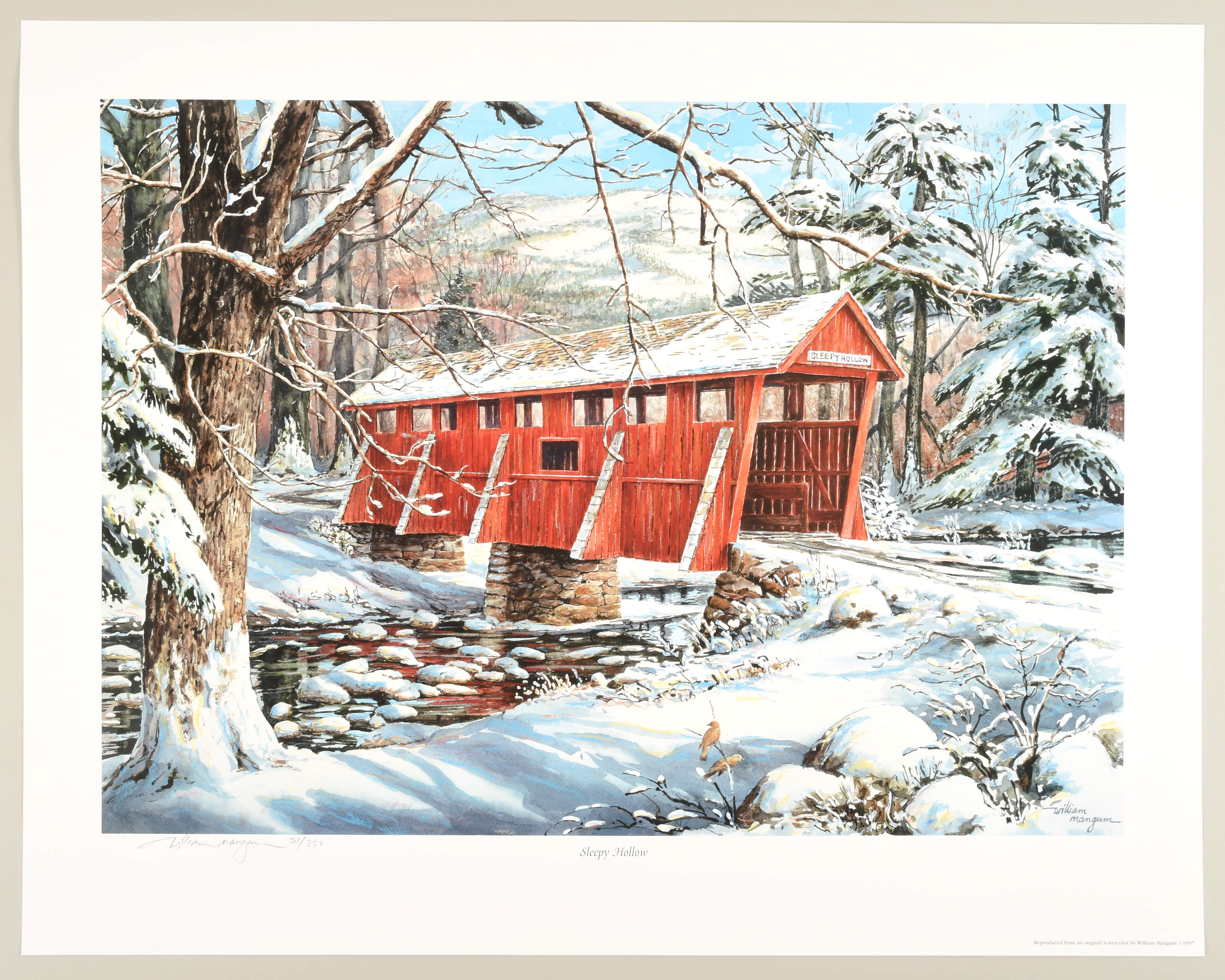 William Mangum Prints Sleepy Hollow - Boxed by William Mangum-1