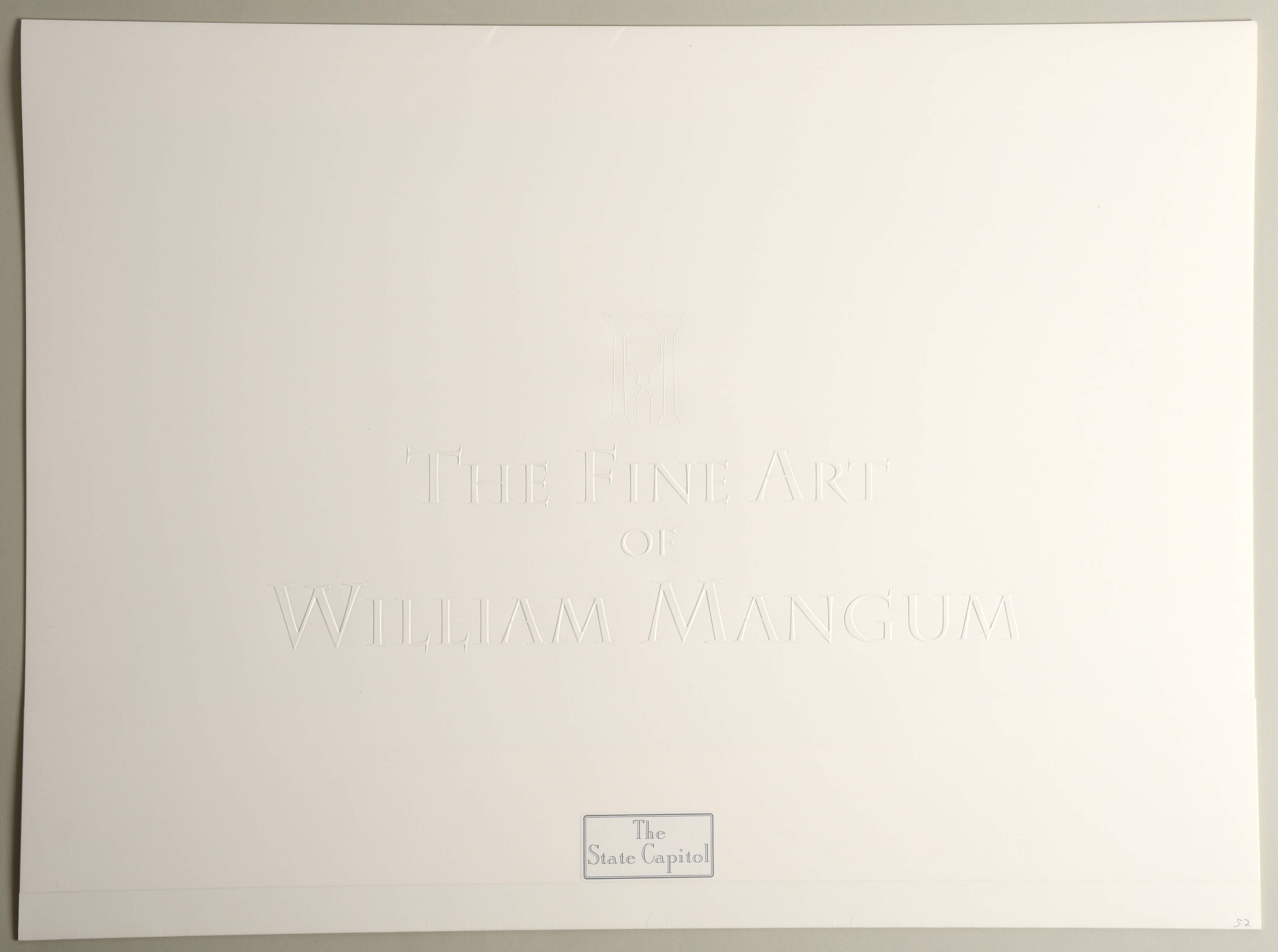 William Mangum Prints The State Capitol - With Box by William Mangum-3