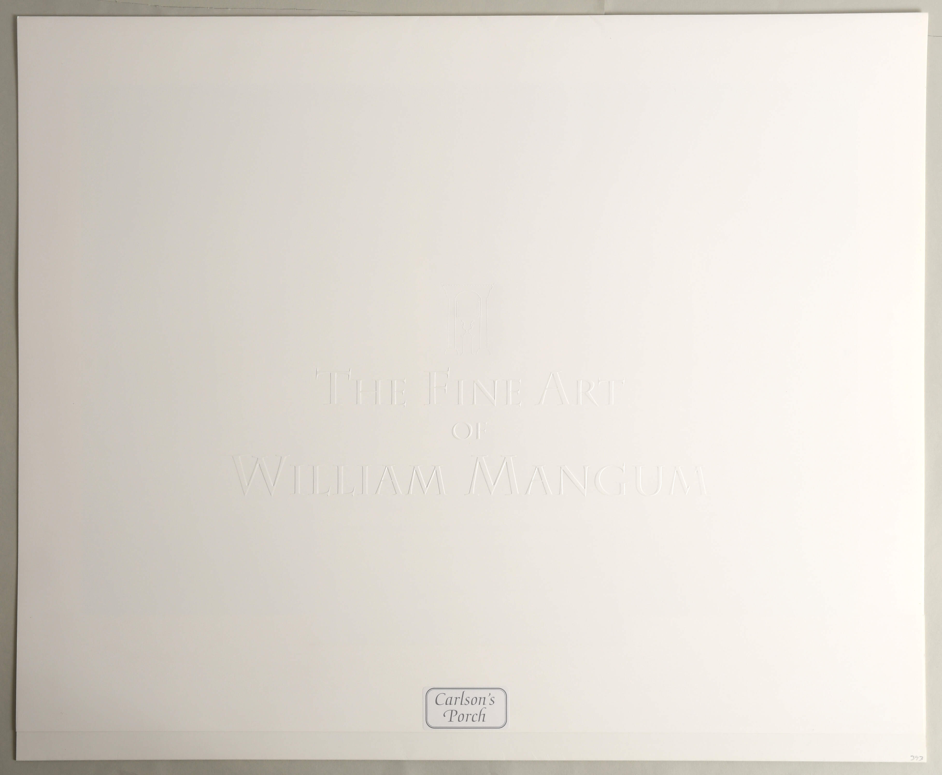 William Mangum Prints Carlson's Porch - Boxed by William Mangum-3