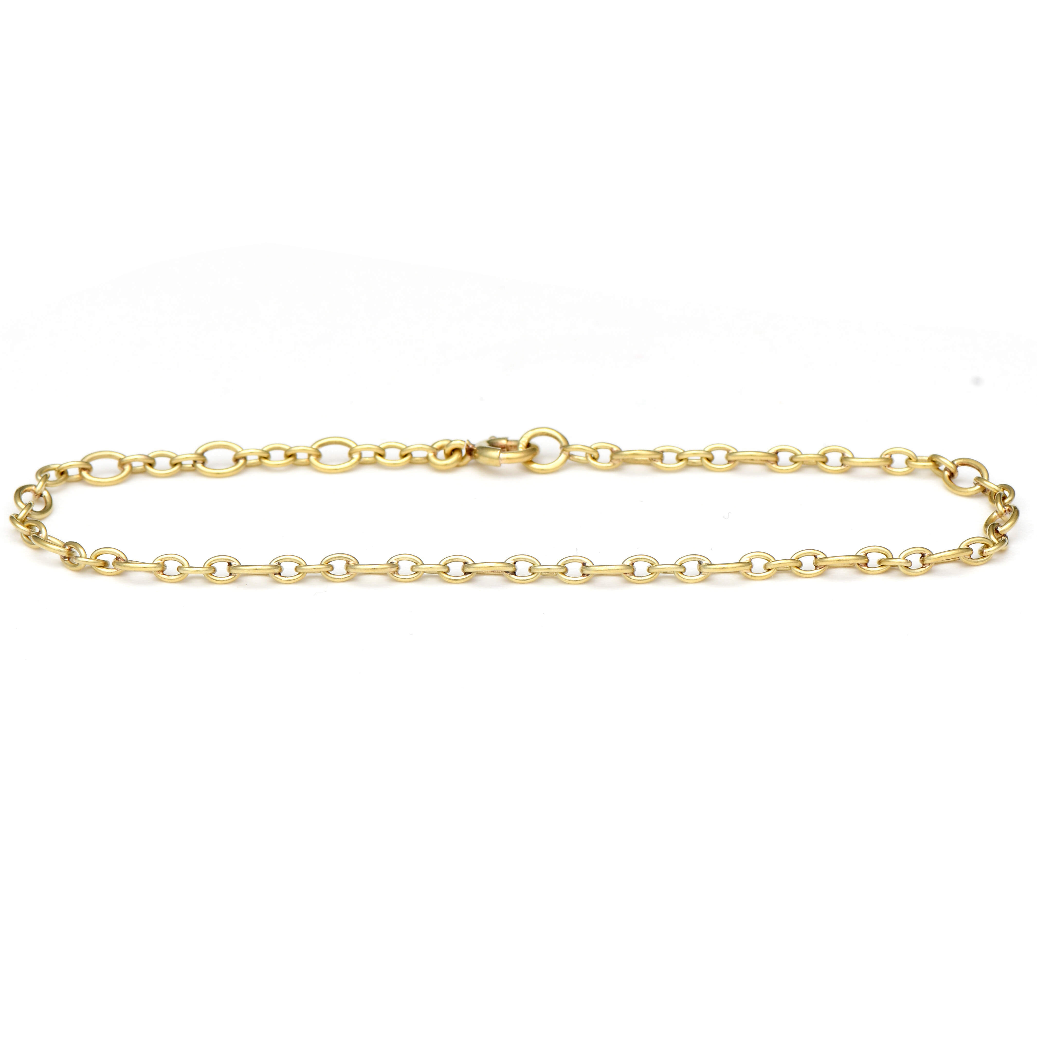 14KY Vintage Rolo Link Bracelet-1