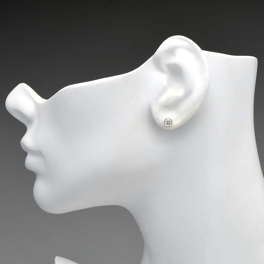 14KW Diamond(0.45) Stud Earrings-3