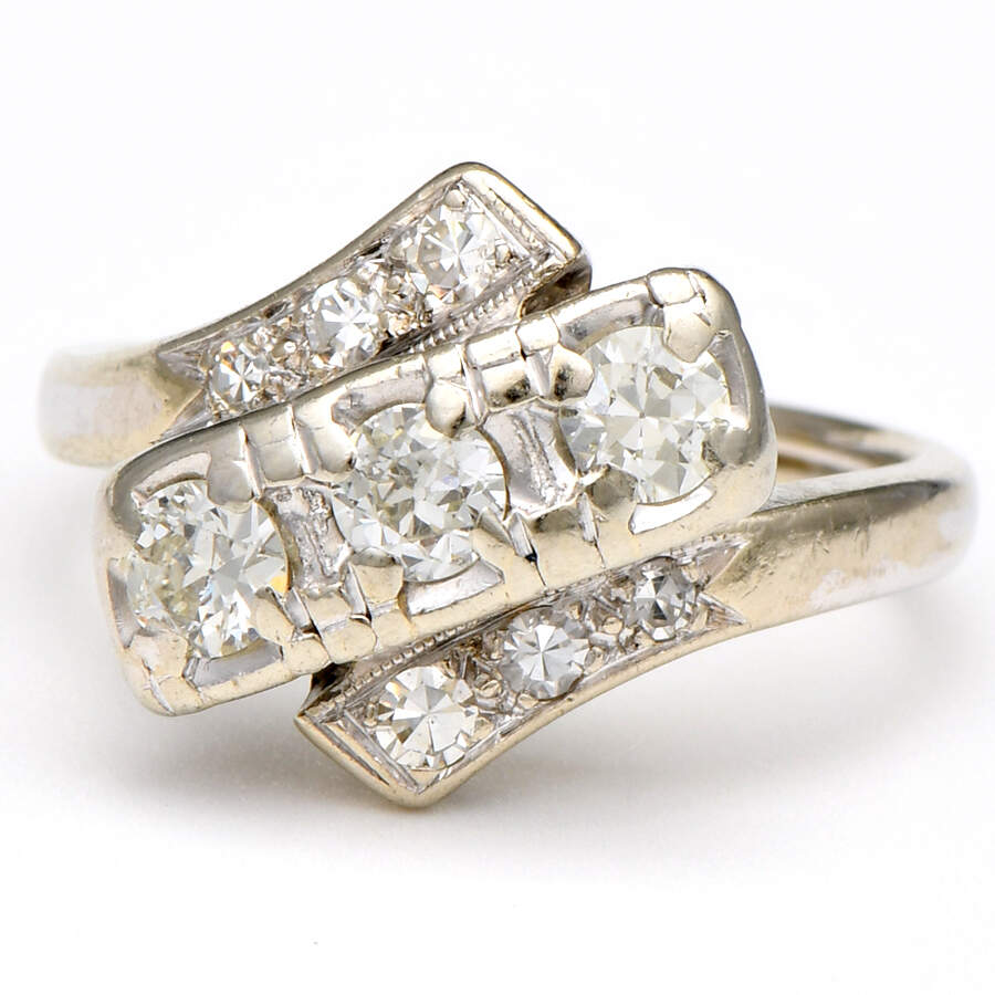 14KW Old European Diamond (0.60) Ring-1