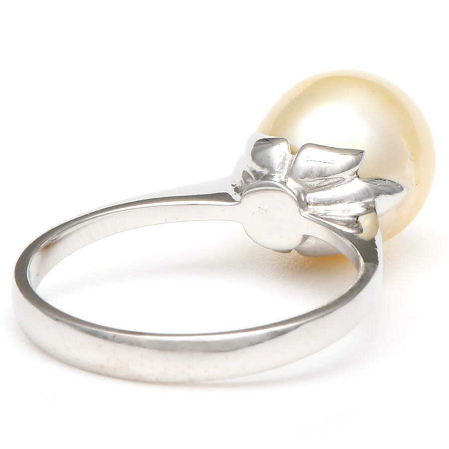 18KW Cultured Pearl (10.5mm) Ring-2