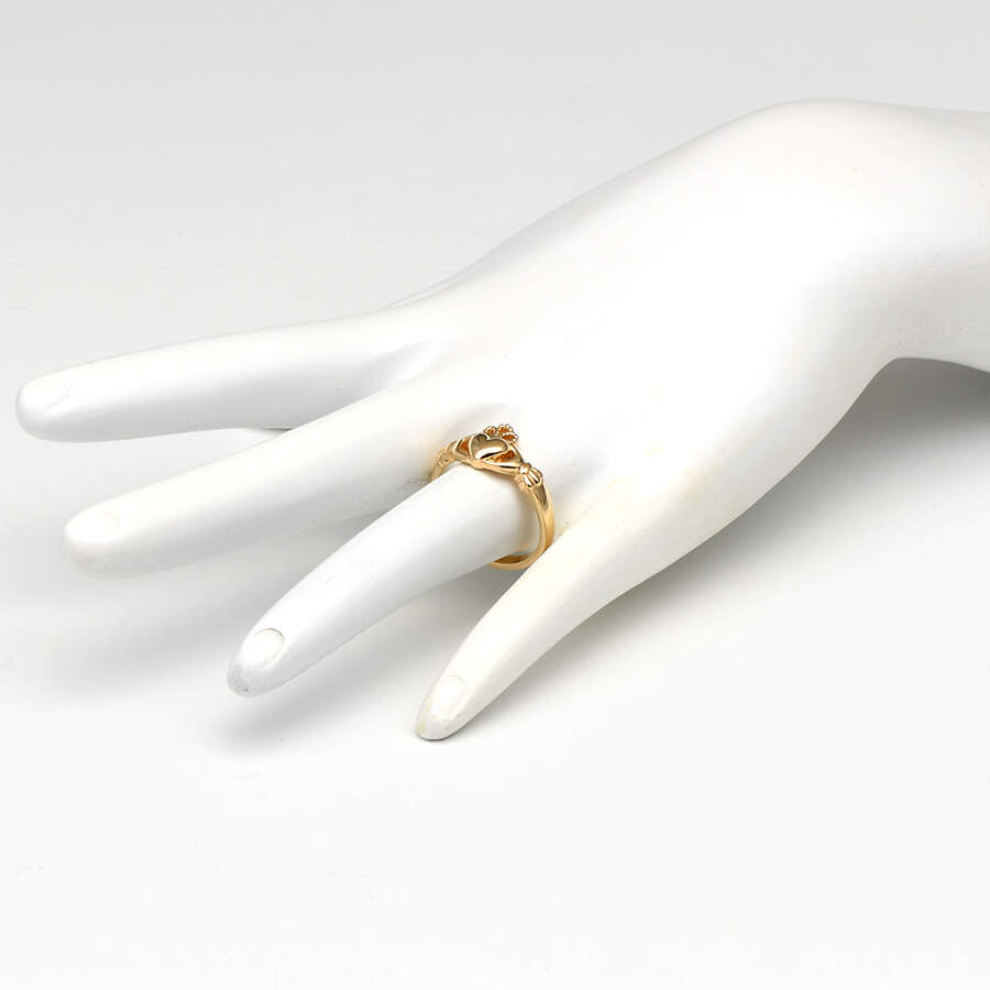 14KY Claddagh Ring-5