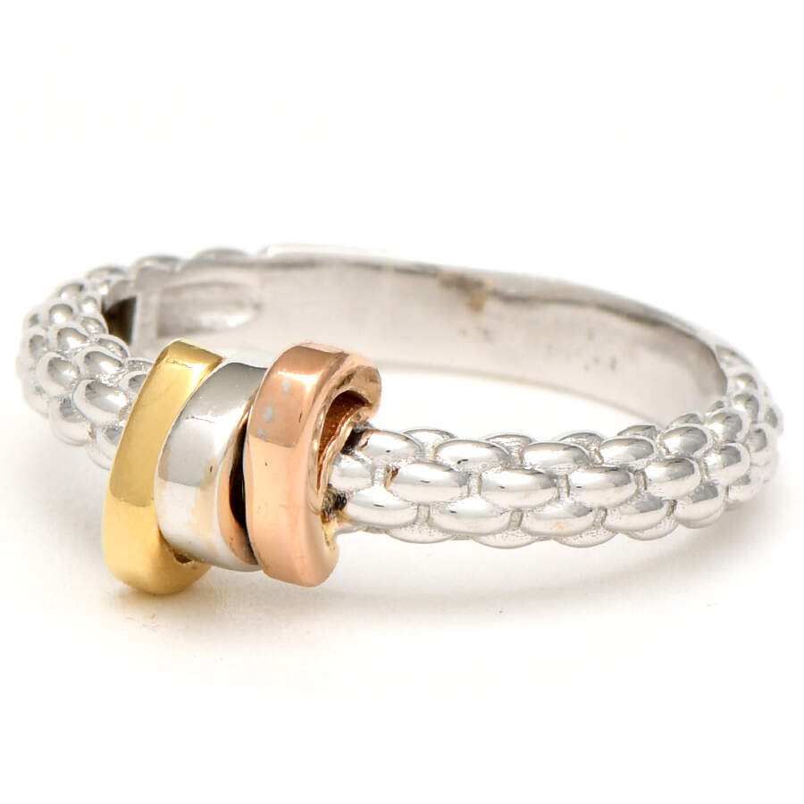 18KWYR Textured Band Ring-1
