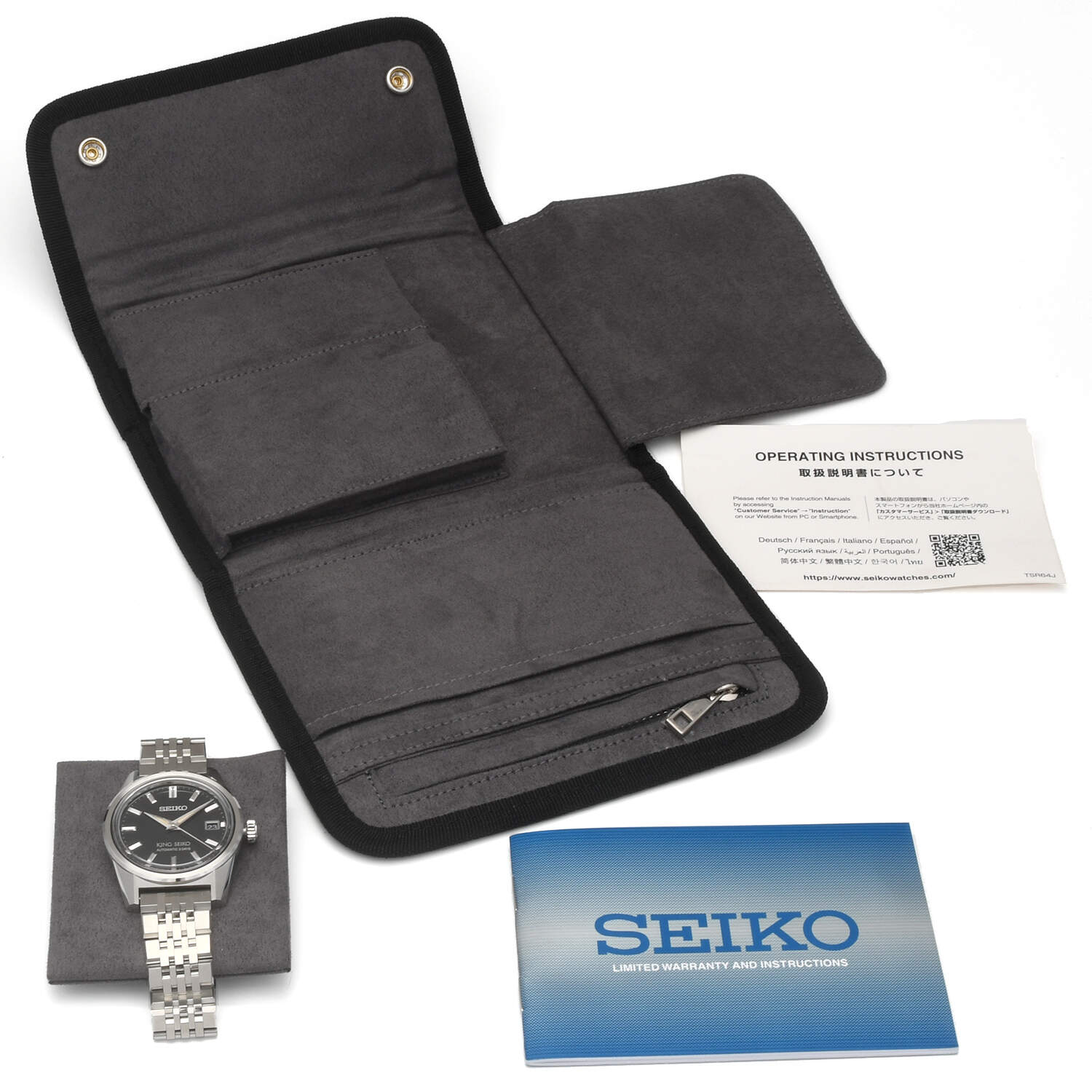 King SEIKO SPB387 Black Dial Box and Papers-12