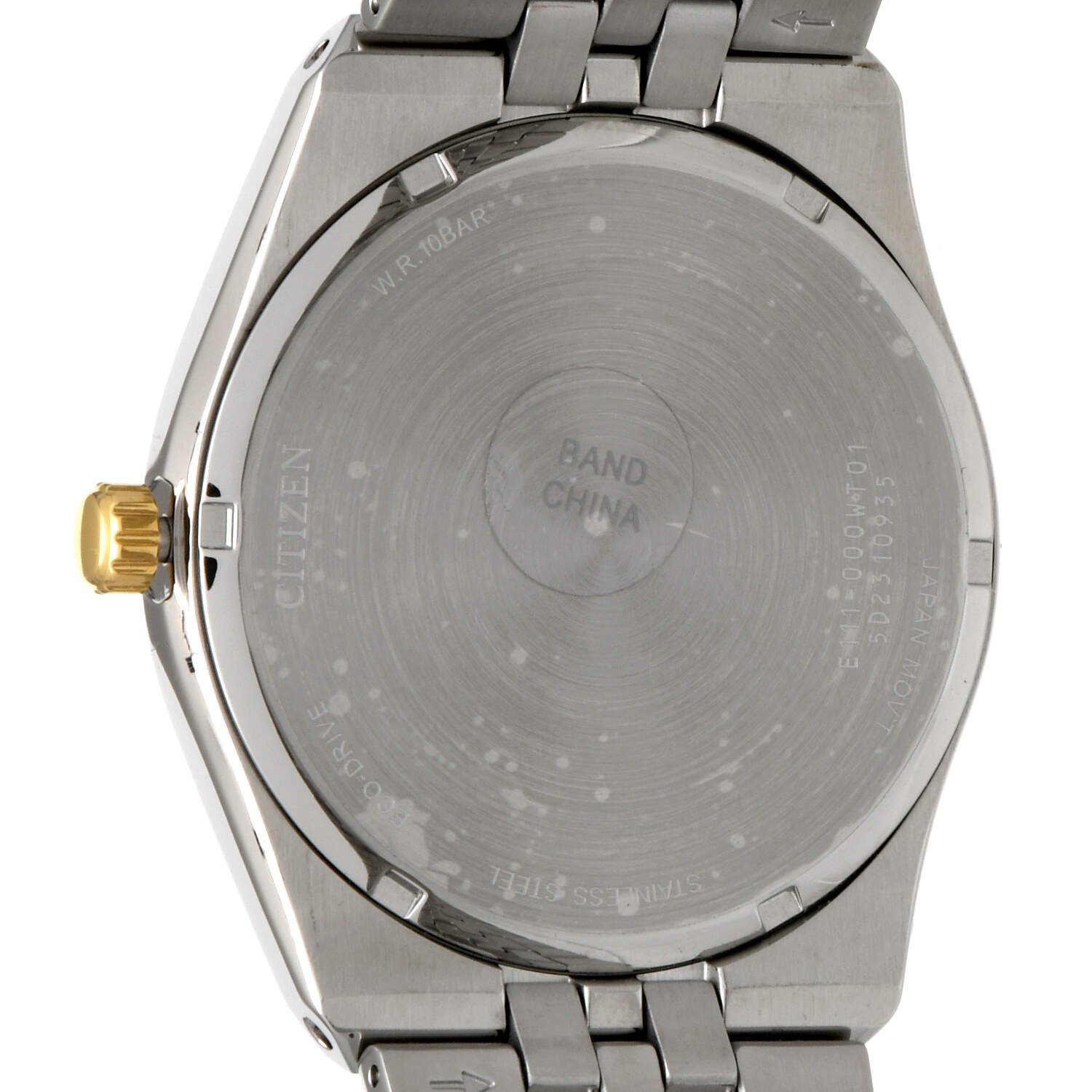 Citizen Corso Two Tone Black Dial Eco Drive Quartz Watch-2