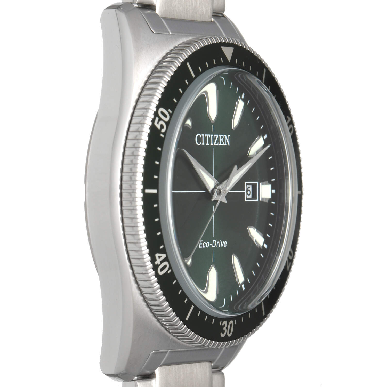 Citizen Brycen Green Dial Eco Drive Quartz Sport Watch-6