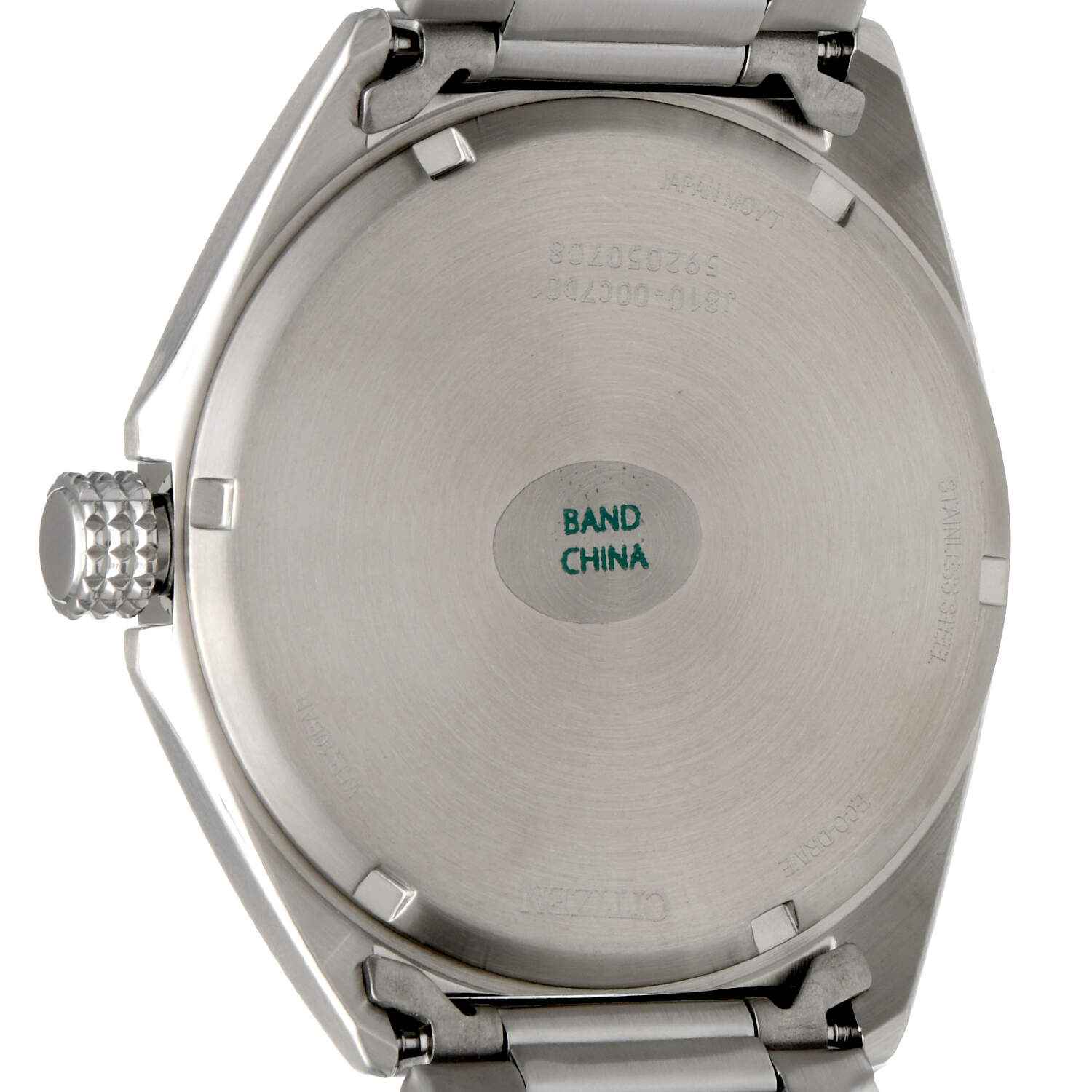Citizen Stainless Eco Drive Sport Watch-2