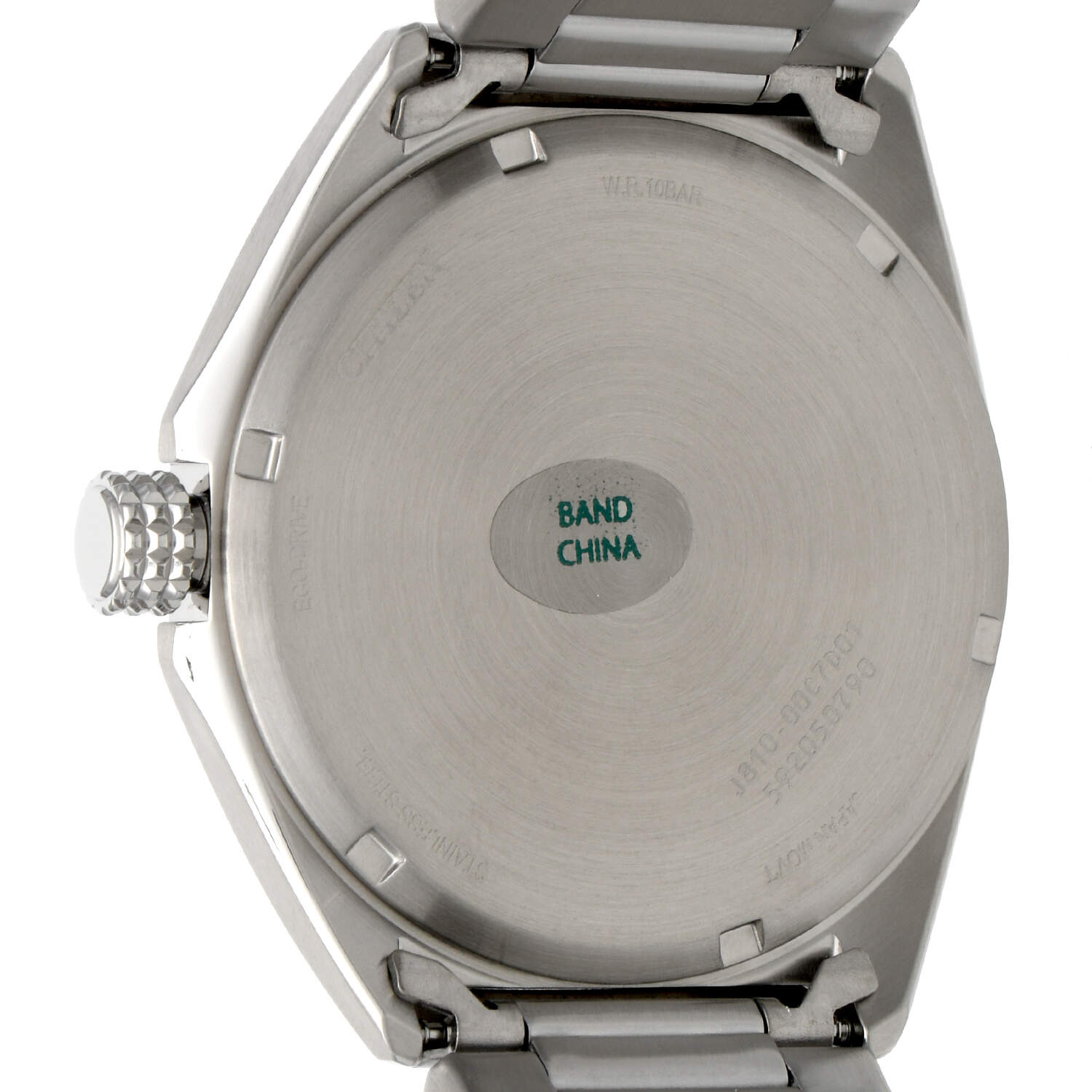Citizen Stainless Eco Drive Sport Watch-2