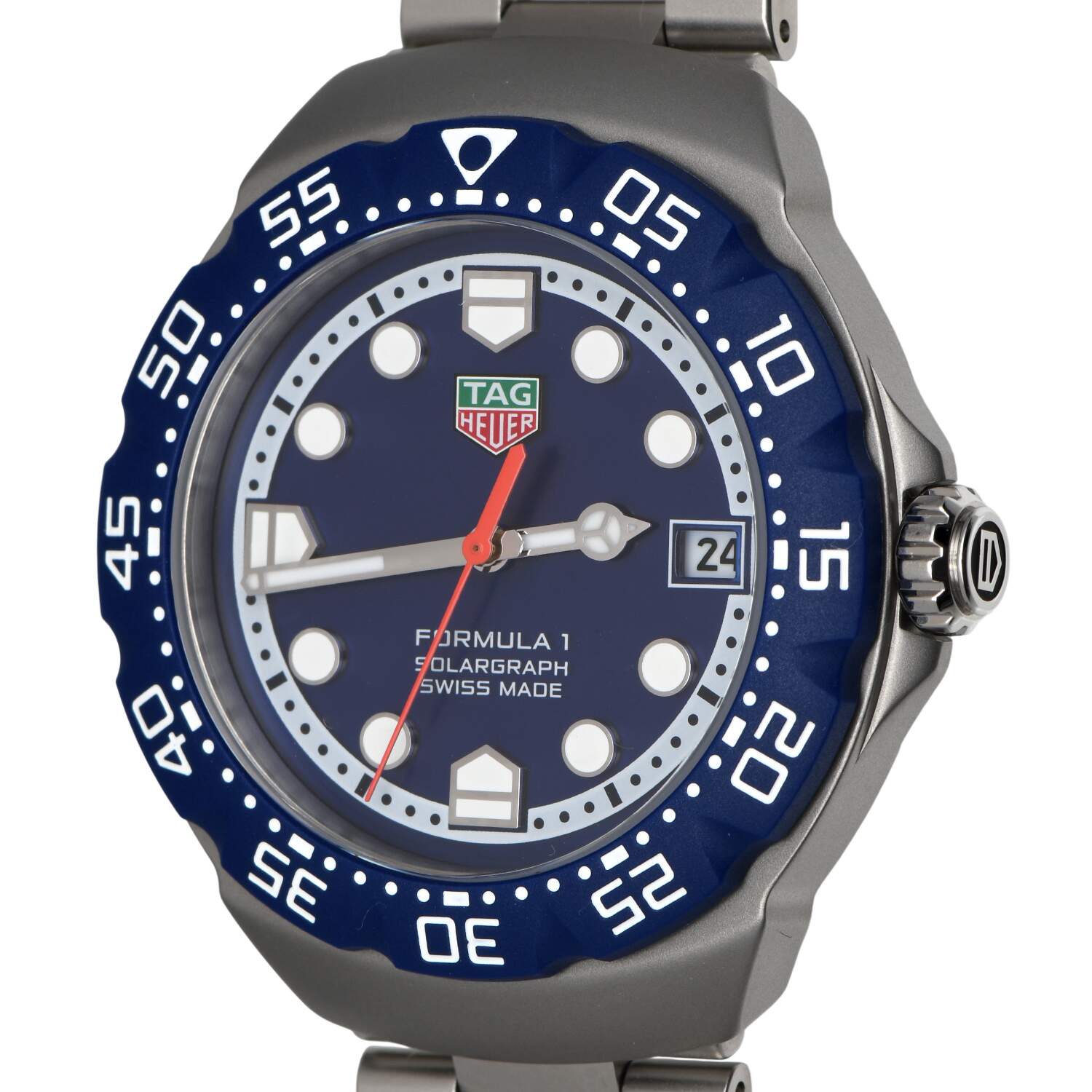 TAG Heuer Formula 1 Solargraph Blue Dial 38mm-7