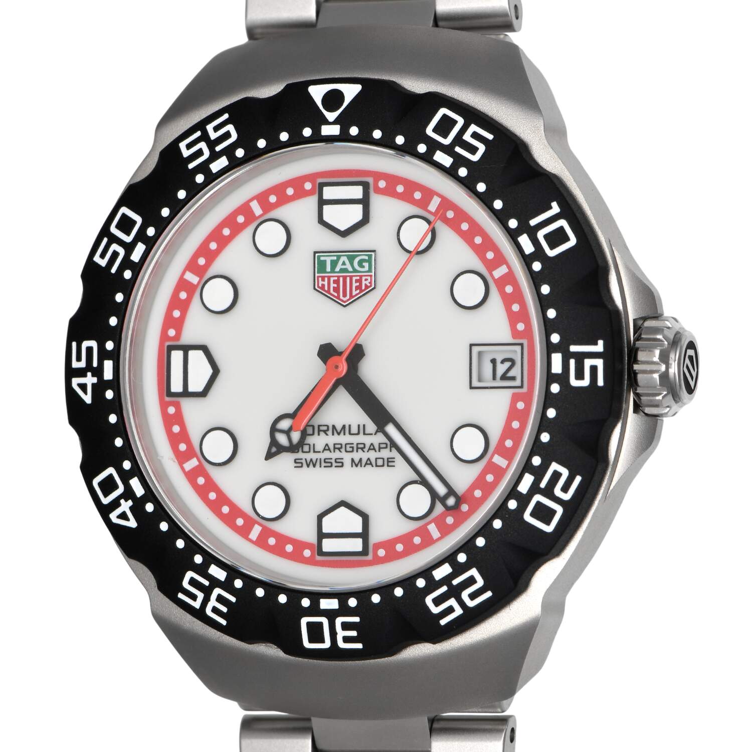 TAG Heuer Formula 1 Solargraph White Dial 38mm-7