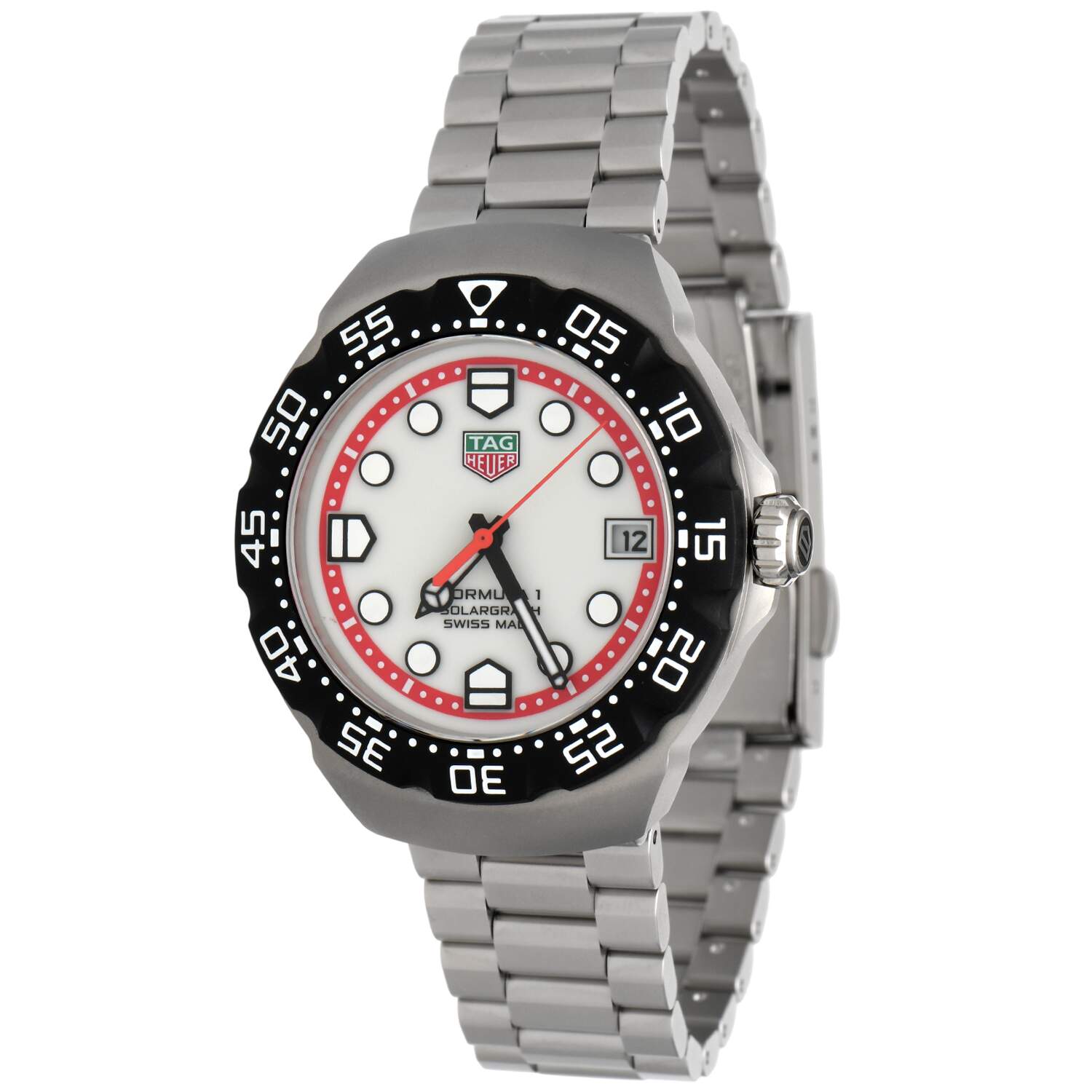 TAG Heuer Formula 1 Solargraph White Dial 38mm-1
