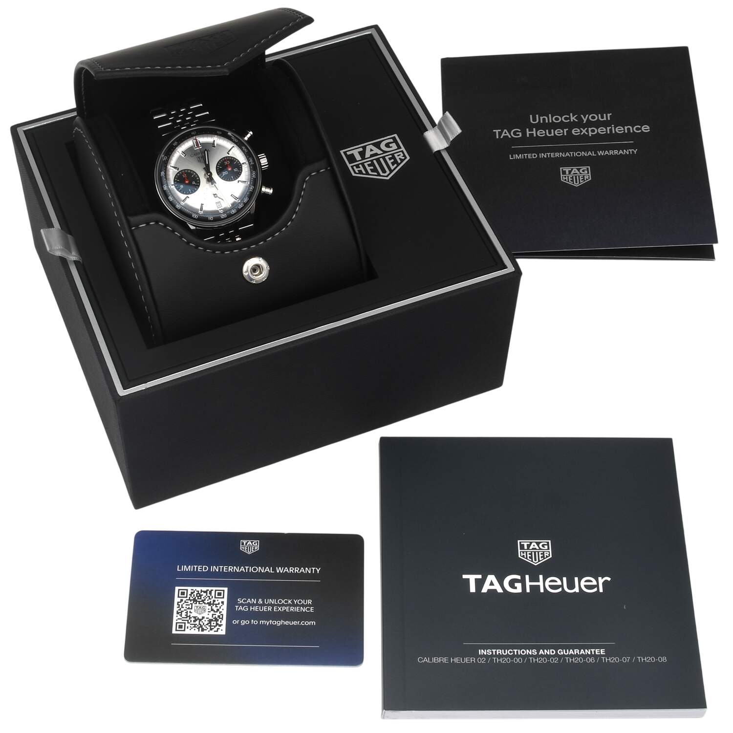 TAG Heuer Carrera Chronograph with Silver Dial 39mm-11