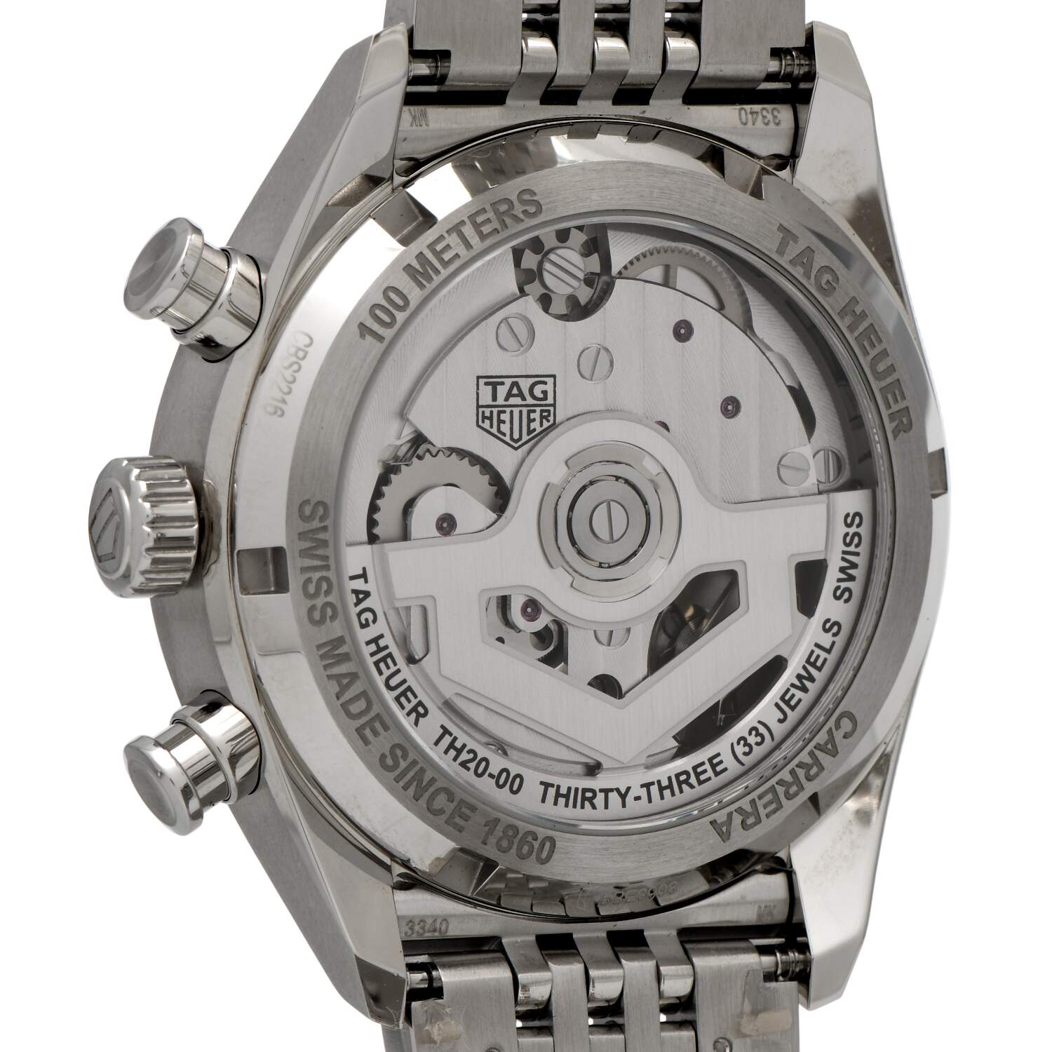 TAG Heuer Carrera Chronograph with Silver Dial 39mm-2