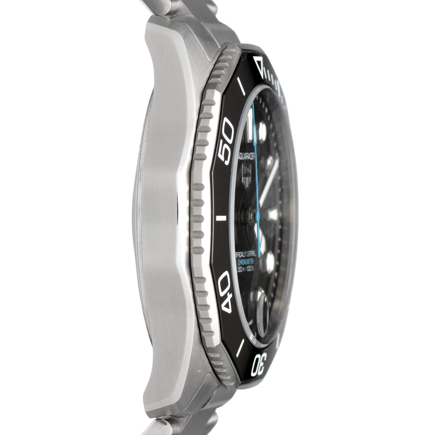 TAG Heuer Aquaracer Black Wave Dial 42mm-6