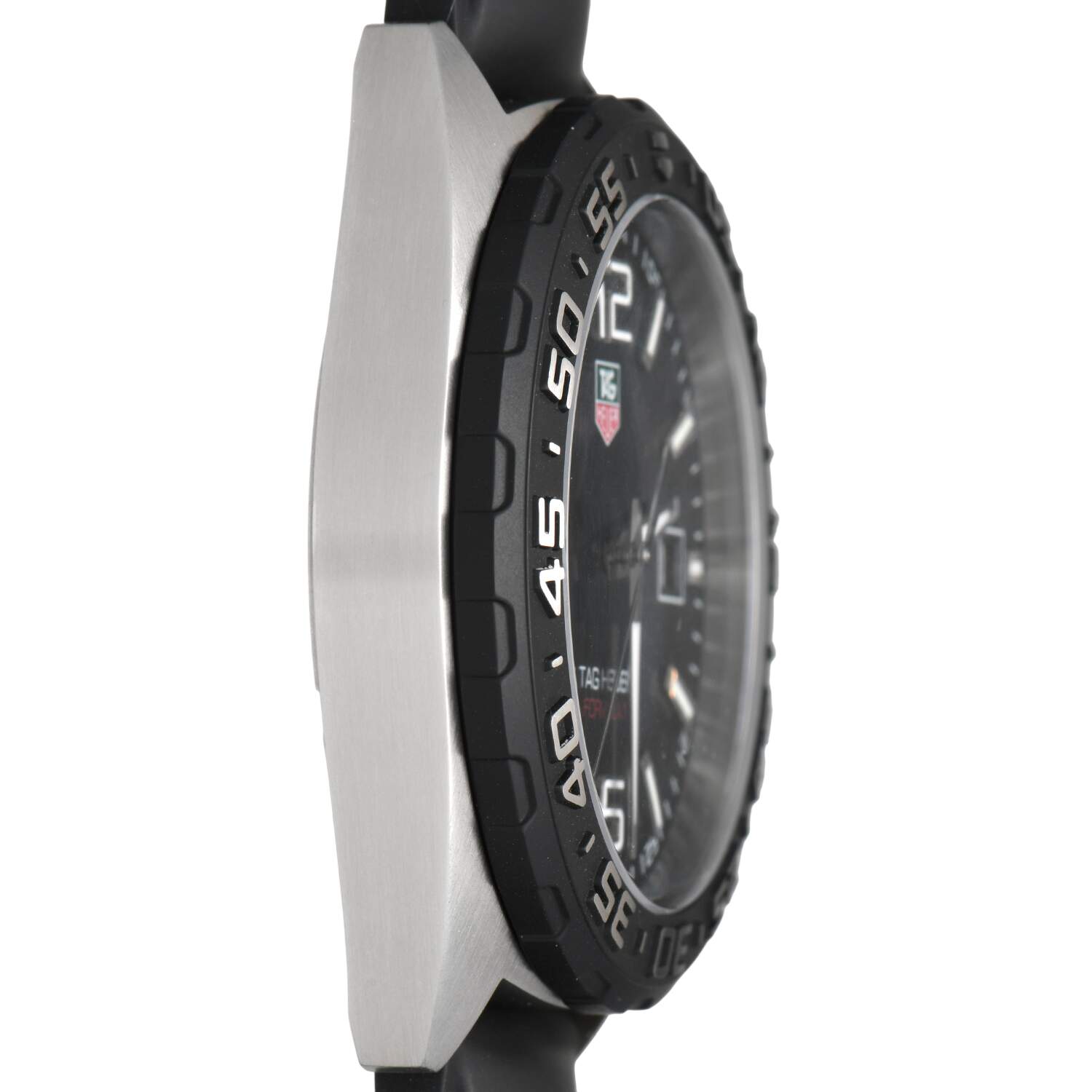 TAG Heuer Formula 1 Black Dial 41mm  Rubber Strap-6