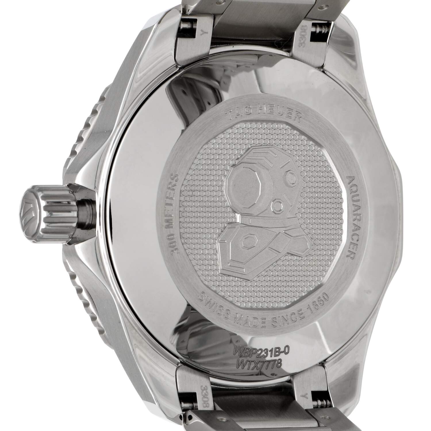 TAG Heuer Aquaracer Ceramic Bezel with Diamond Hour Markers-2