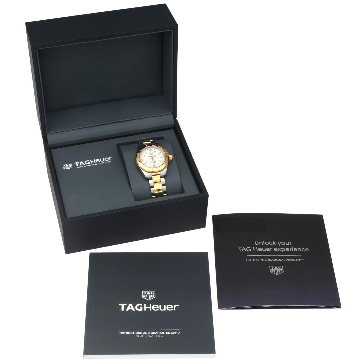 TAG Heuer Aquaracer Two Tone with Mother of Pearl Dial 32mm-11