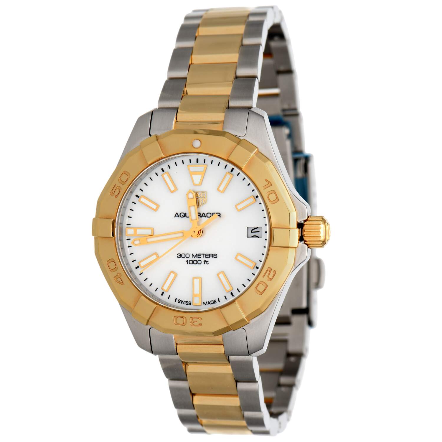 TAG Heuer Aquaracer Two Tone with Mother of Pearl Dial 32mm-1