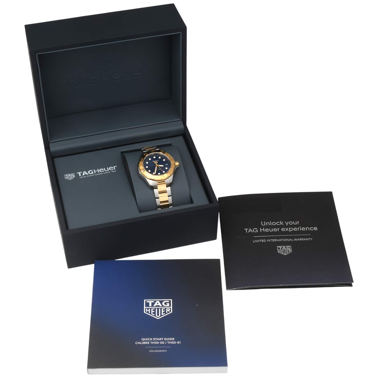 TAG Heuer Aquaracer with Blue Dial 34mm-11
