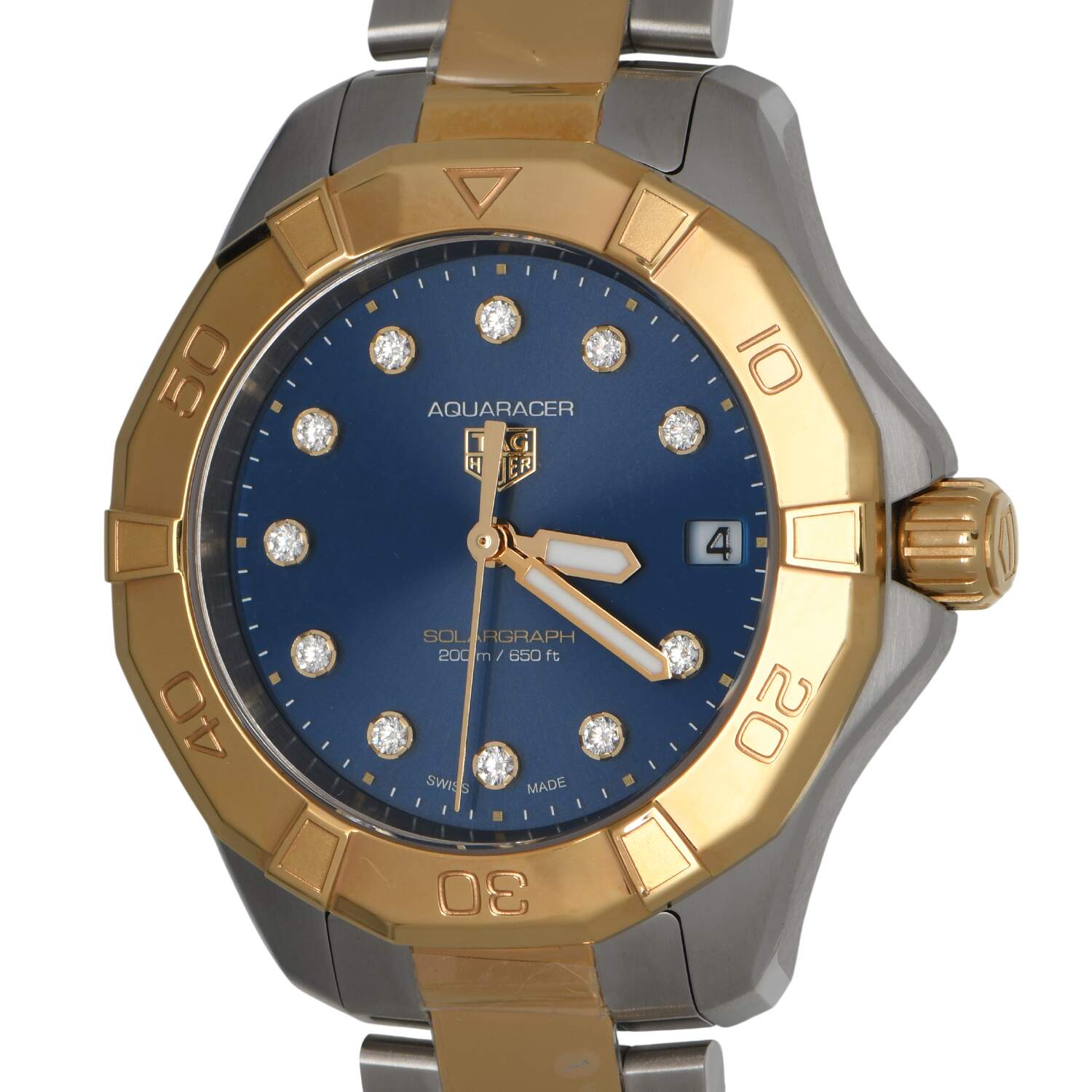 TAG Heuer Aquaracer with Blue Dial 34mm-7
