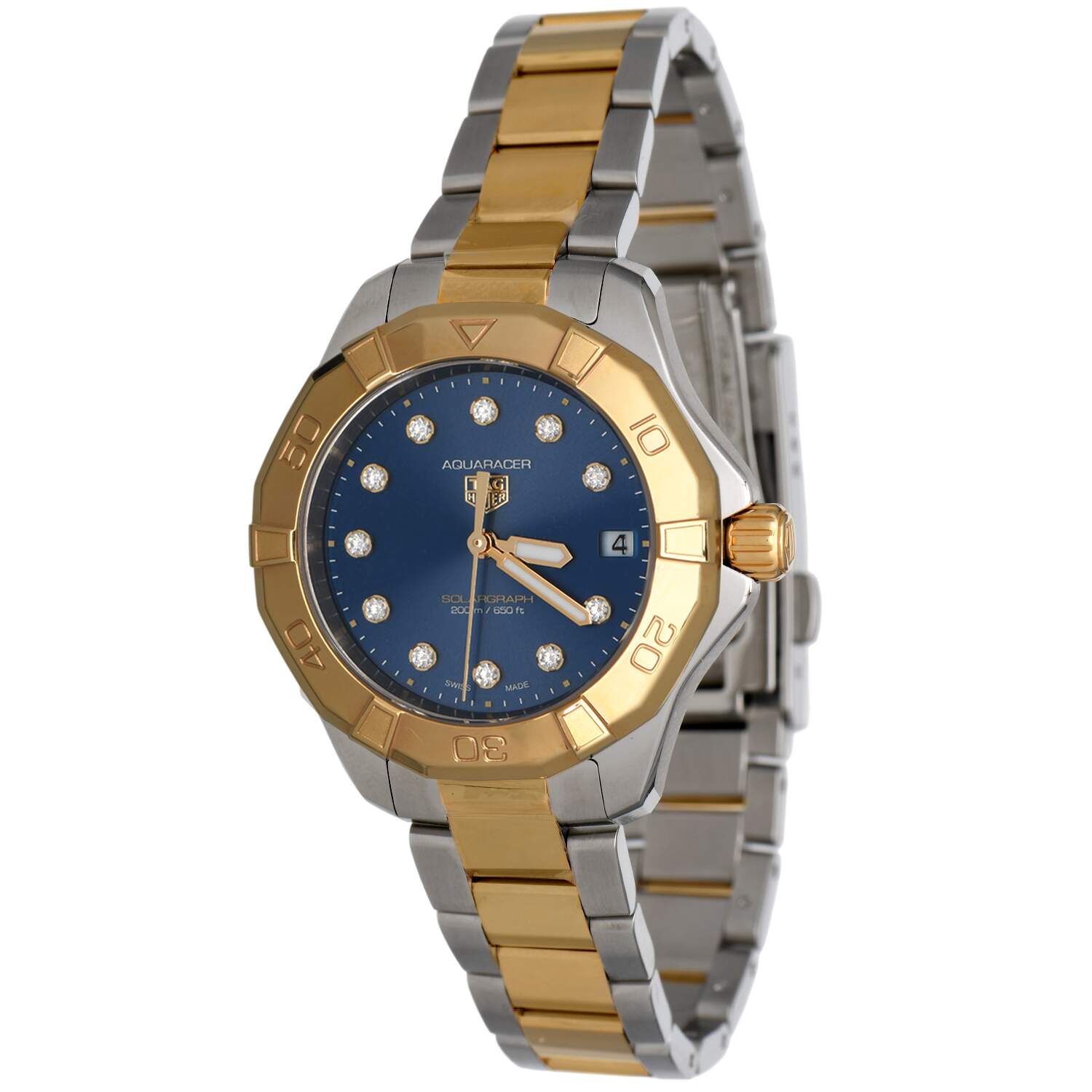 TAG Heuer Aquaracer with Blue Dial 34mm-1
