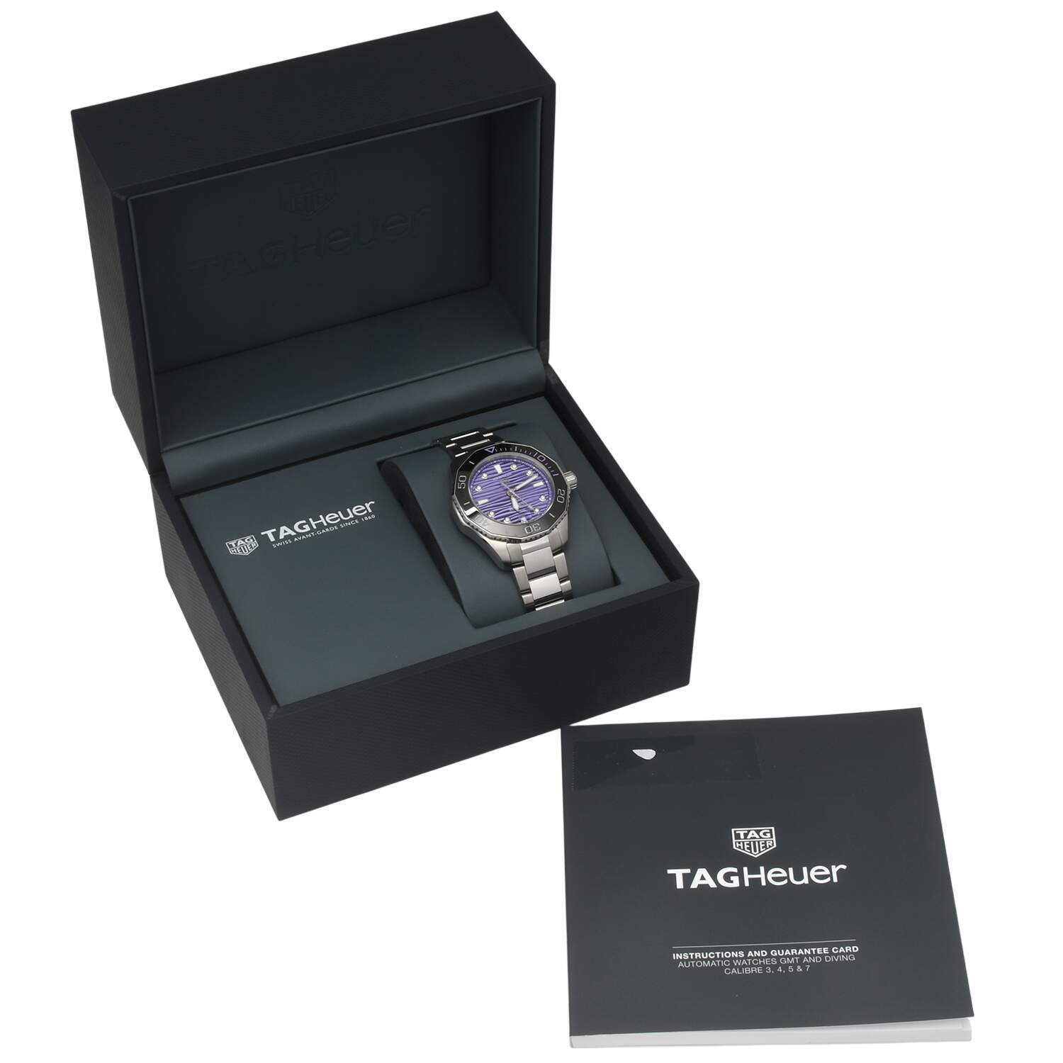 TAG Heuer Aquaracer with Purple Dial 36mm-11