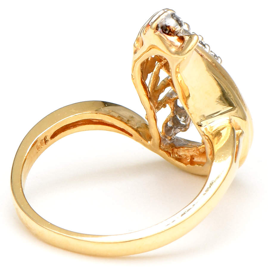 14KY Diamond (0.60) Swish Ring-2