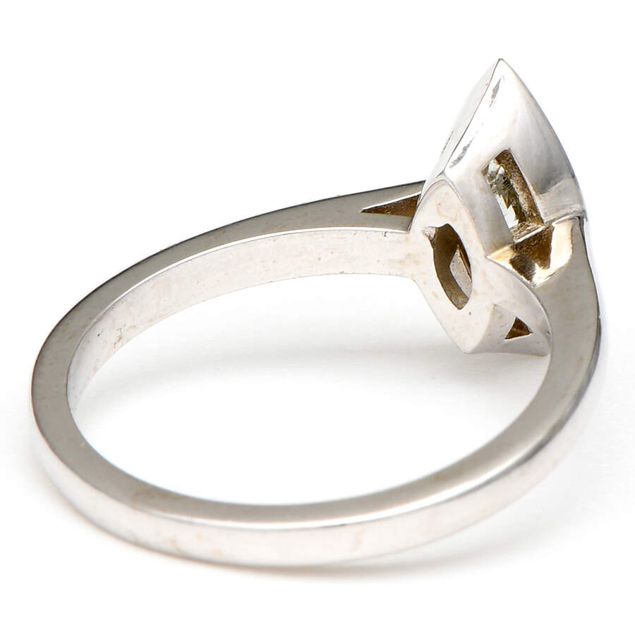 14KW Diamond(1.08) Marquise Bridal Ring-2