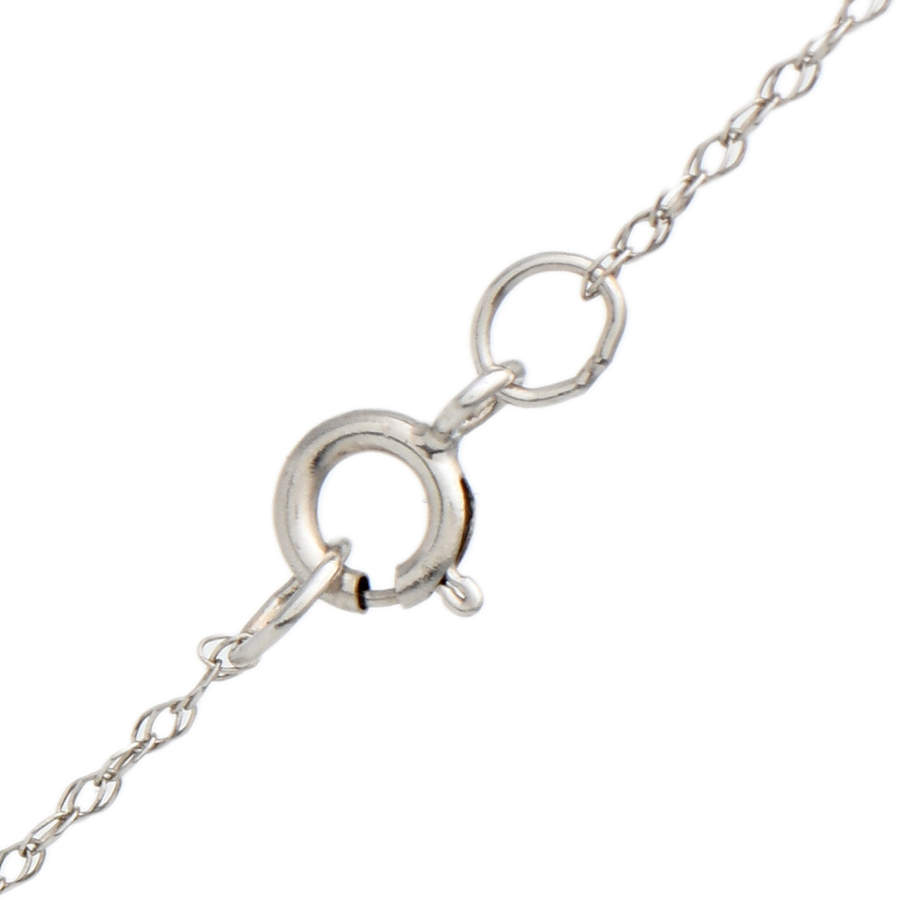 14KW Diamond(0.48) Solitaire Pendant-4