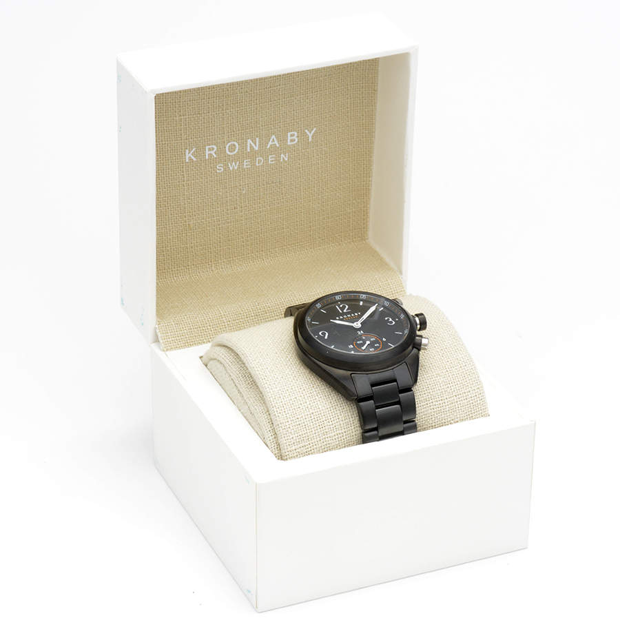 Black PVD Kronaby Apex Smartwatch-6