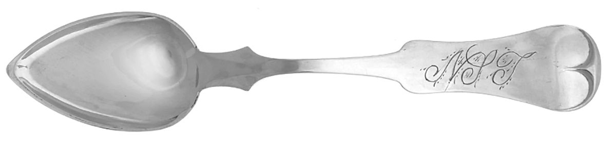 Coin Silver Flatware Teaspoon by G.W. McDannold-1