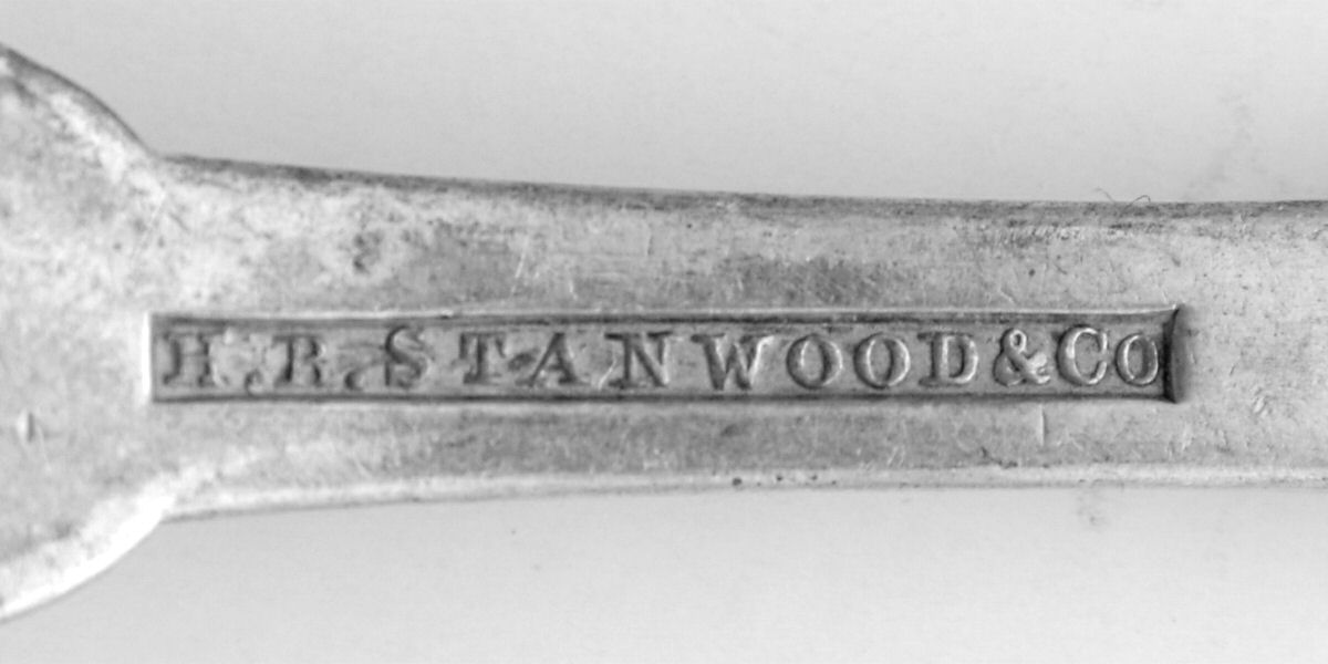 Coin Silver Flatware Dessert/Oval Soup Spoon by Henry B. Stanwood-3