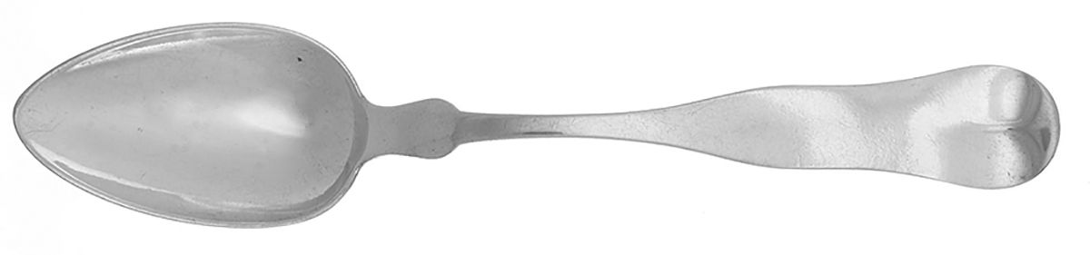 Coin Silver Flatware Tablespoon (Serving Spoon) by Crosby,Hunnewell & Morse-1