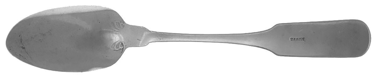 Sheaf of Wheat (Coin) Tablespoon (Serving Spoon) by Pelletreau, Bennett & Cooke-2
