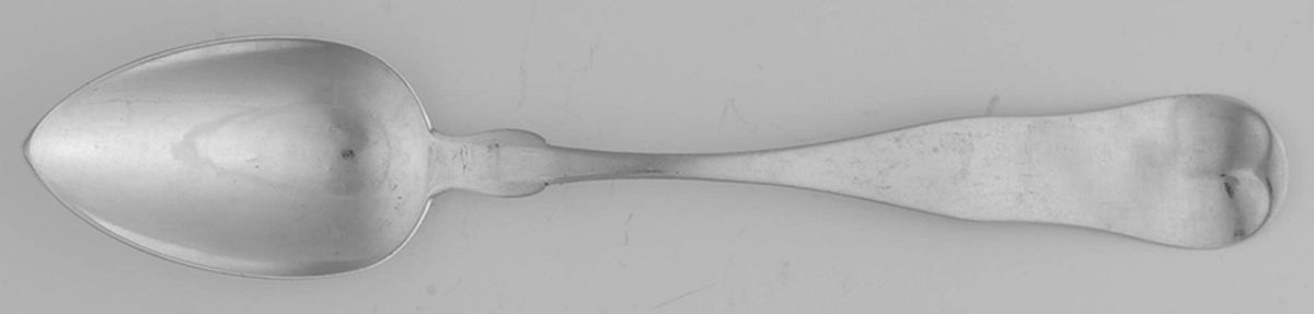Coin Silver Flatware Dessert/Oval Soup Spoon by Richard Hills & Henry Stephen Hills-3