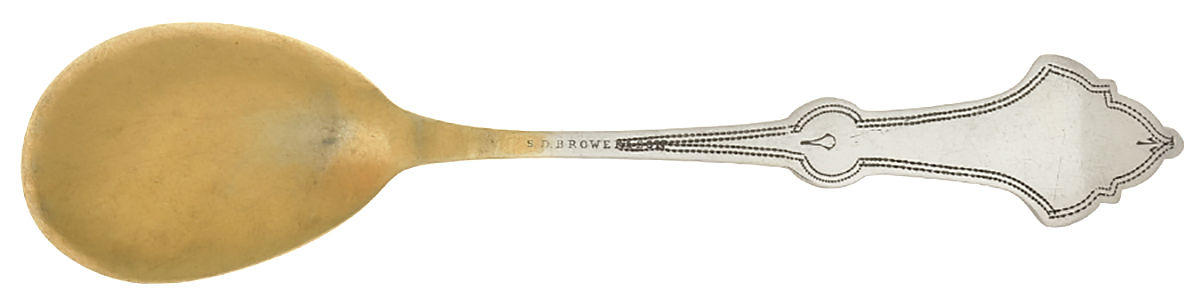 SDB5 (Coin) Ice Cream Spoon - Set of 12 by S. D. Brower & Son-3