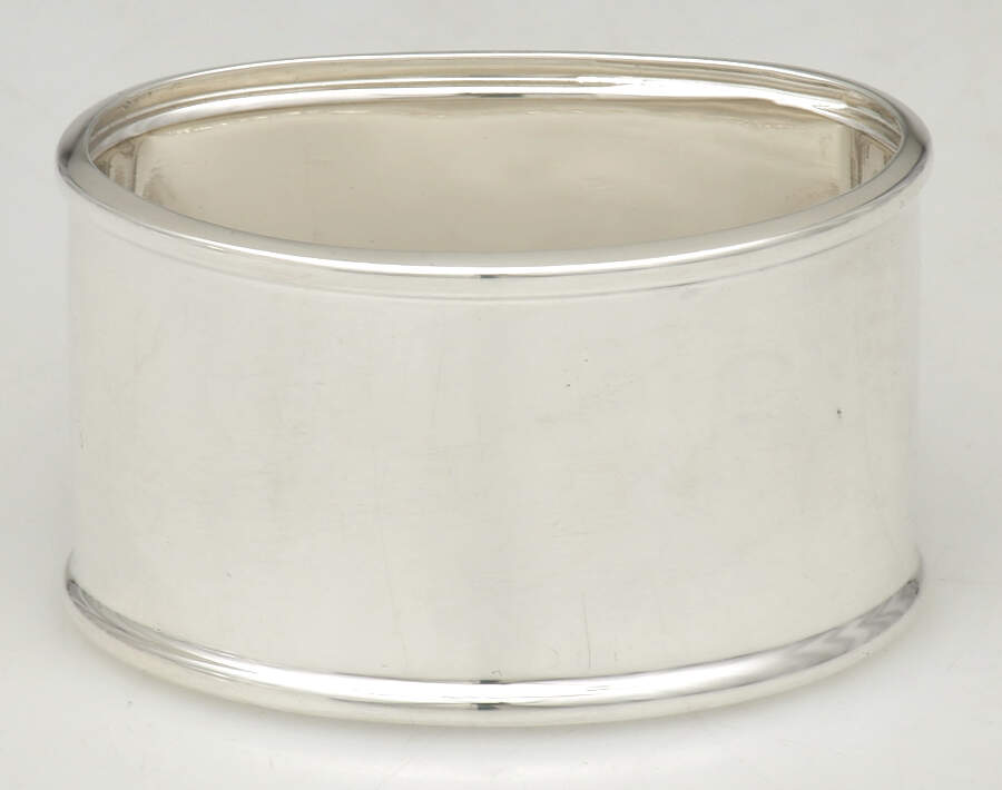 Sterling Hollowware Napkin Ring - Set of 10 by Tiffany & CO SILVER-2