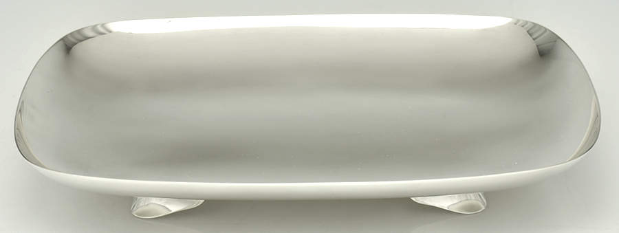 23858 (Sterling, Hollowware) 10" Square Footed Tray by Tiffany & CO SILVER-2