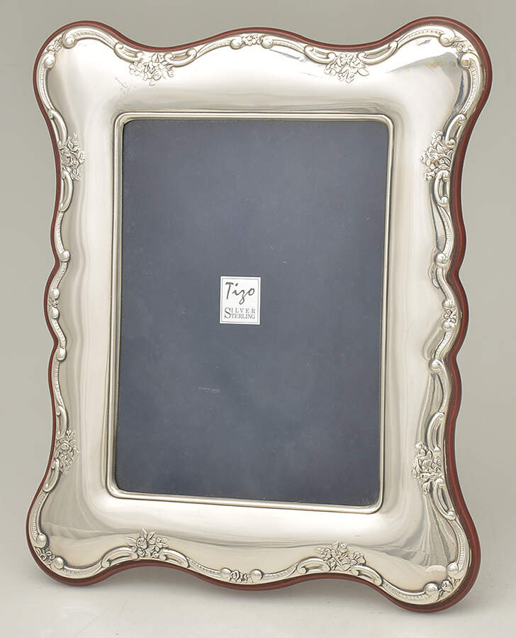 Fashion Frames (Sterling, Hollowware) Weighted Frame Holds 8" X 10" Picture by Tizo-1