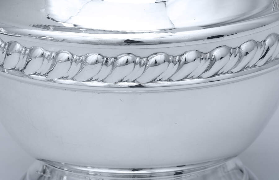 MVN1 (Silverplate, Hollowware) Coffee Set - 4 Piece (PCP, PCR, PSU, PWTS) by Modern Silver Mfg Co-6