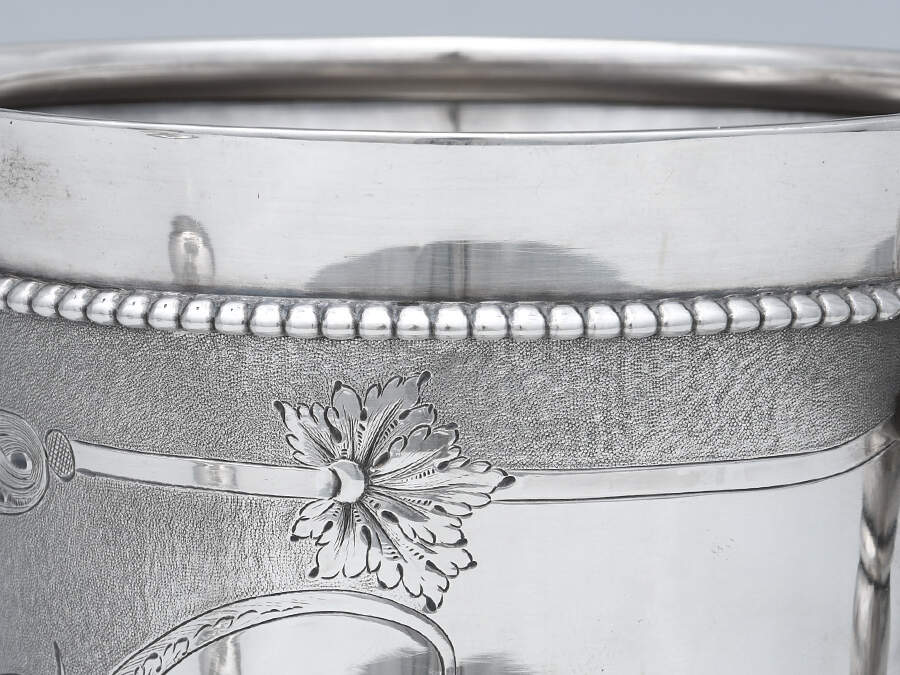 1511 (Sterling, Hollowware) Pitcher with 2 Matching Goblets by Tiffany & CO SILVER-3