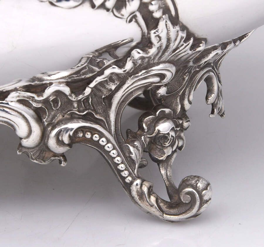 775 (Sterling, Hollowware) Oval Footed Sterling Centerpiece by Wallace Silver-2
