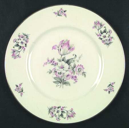Moss Rose (Smooth Edge, Gold Trim) by Aberdeen