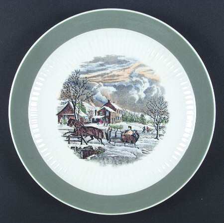 Old Winter Scenes by Adams China