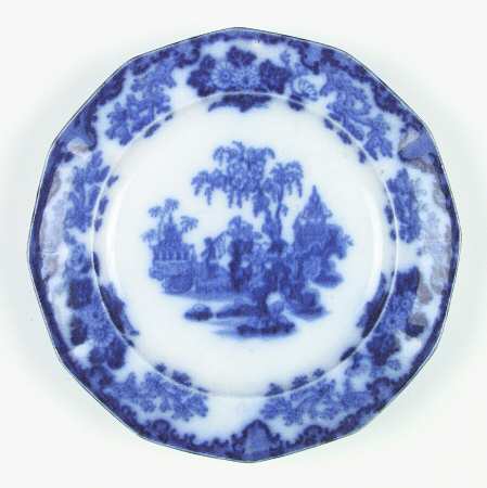 Scinde (Flow Blue) by Samuel Alcock