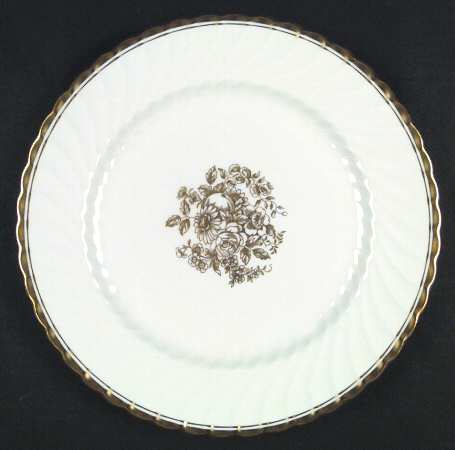Elegance (Gold Floral & Gold Trim) by John  Aynsley & Sons