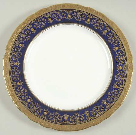 Kenilworth Cobalt Blue (Scalloped) by John  Aynsley & Sons