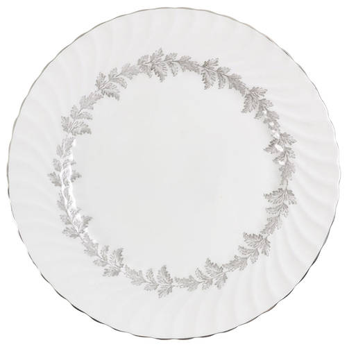 Oak Leaf Gray (Fluted) by John  Aynsley & Sons